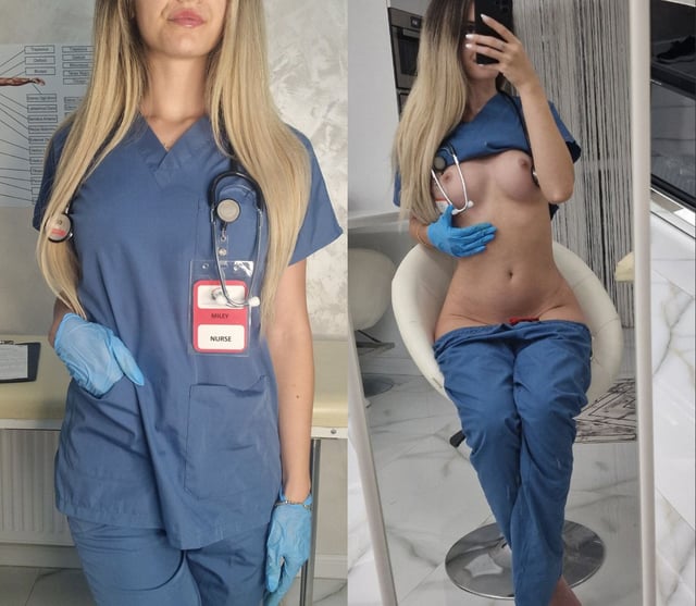 Today is a great day to see my nurse tits